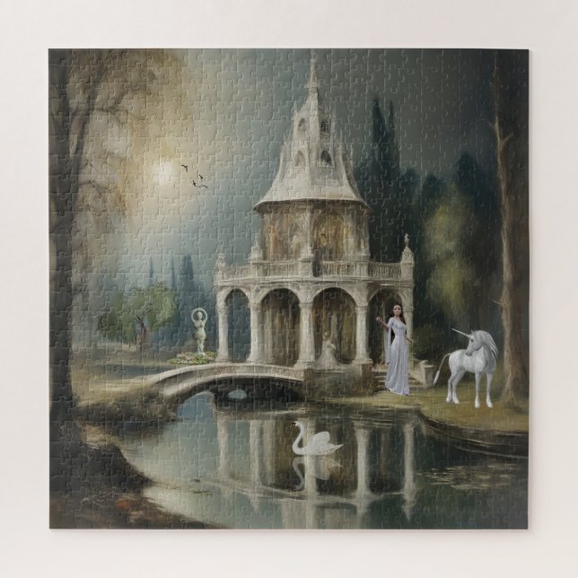 Puzzle Le Gazebo blanc (Vertical)