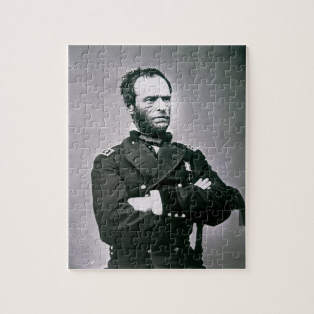 Puzzle Le Général William T. Sherman (1820-91) (photo de (Vertical)