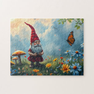 Puzzle Le gnome et le papillon