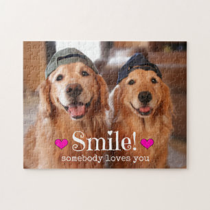 Puzzle Le golden retriever quelqu'un vous aime