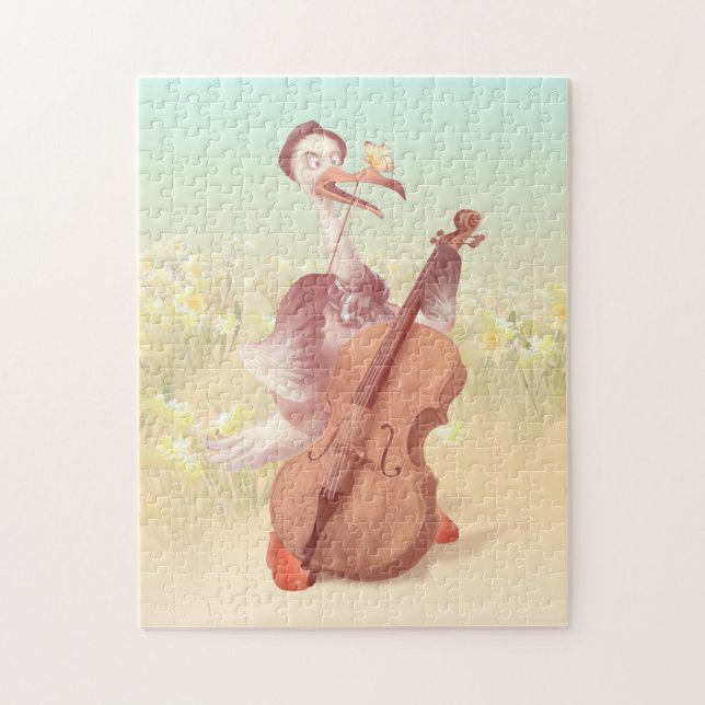 Puzzle Le grand artiste du printemps (Vertical)