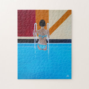 Puzzle Le Grand Resort Peinture par Alfred Fox