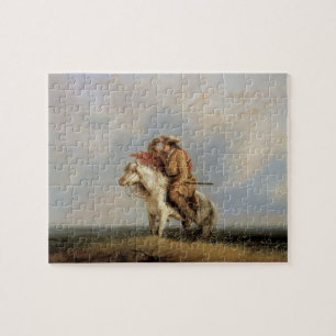 Puzzle Le Greenhorn perdu, perdu dans la prairie par Mill