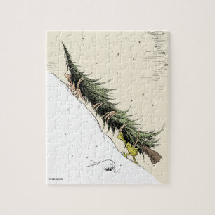 Puzzle Le Grinch et Max ramènent le sapin de Noël