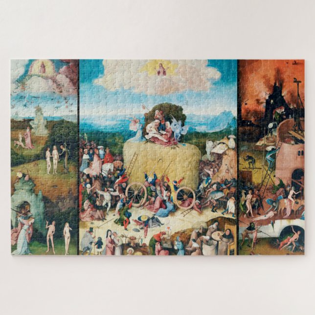 Puzzle Le Hay Wagon, Bosch (Horizontal)