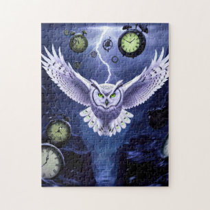 Puzzle Le hibou du temps dans le chaos