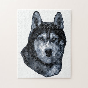 Puzzle Le Husky Est Mon Chien Favori, Le Husky Sibérien