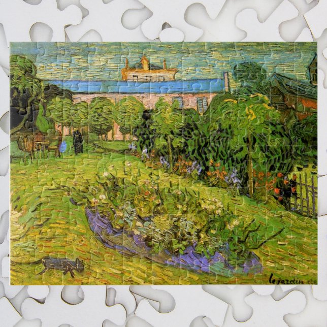 Puzzle Le Jardin de Daubigny par Vincent van Gogh, Le Jar (Créateur téléchargé)