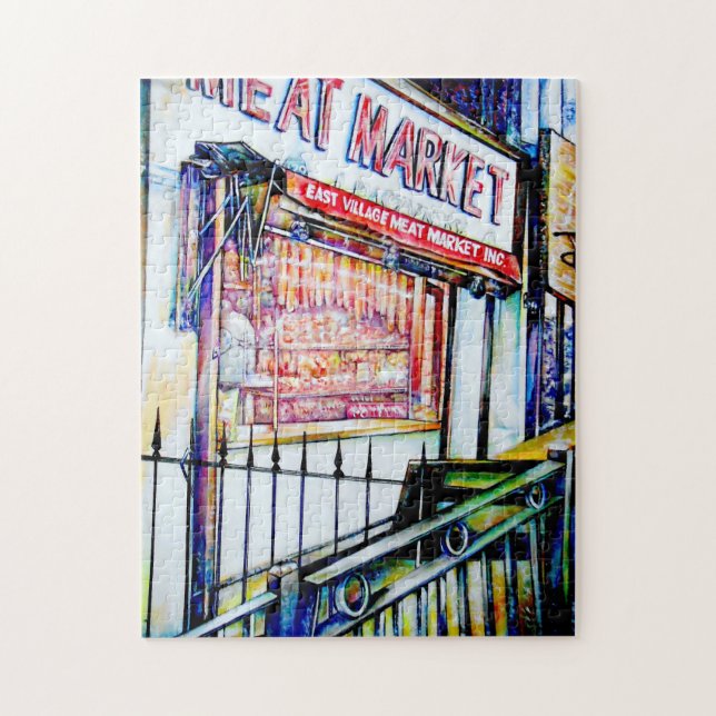 Puzzle Le jardin de la sagesse de l'East Village (Vertical)