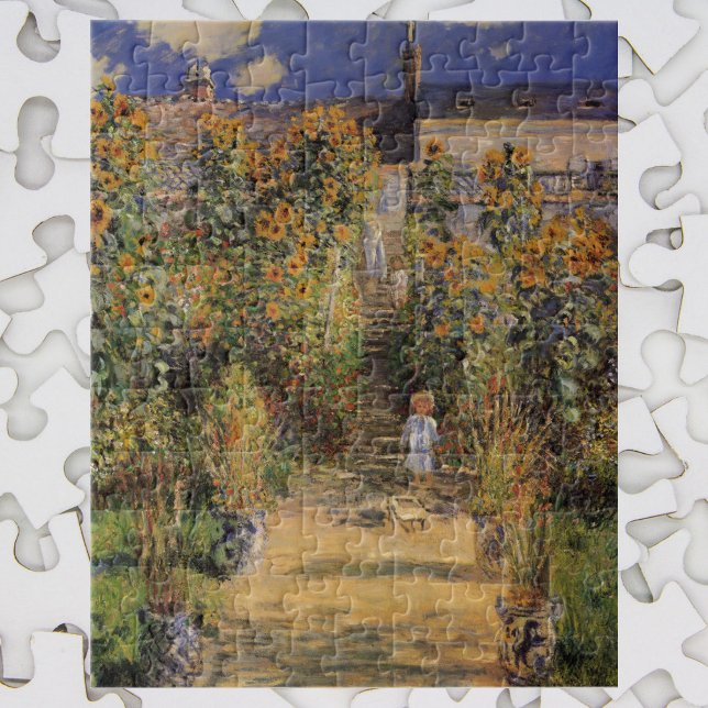 Puzzle Le jardin de l'artiste à Vetheuil par Claude Monet (Créateur téléchargé)