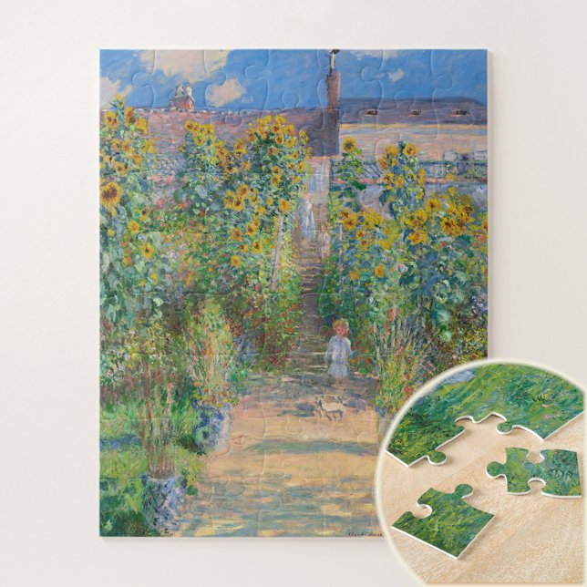 Puzzle Le jardin de l'artiste à Vétheuil par Claude Monet (Créateur téléchargé)