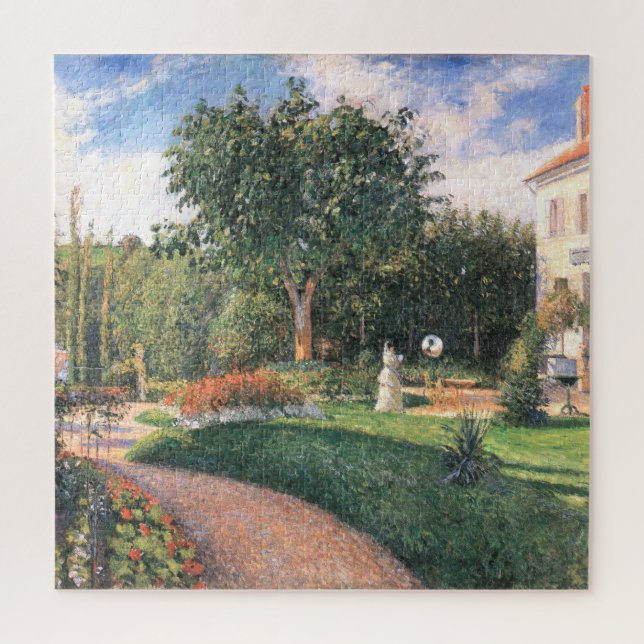 Puzzle Le Jardin des Mathurins Camille Pissarro (Vertical)