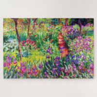 Le jardin d'Iris à Giverny par Claude Monet
