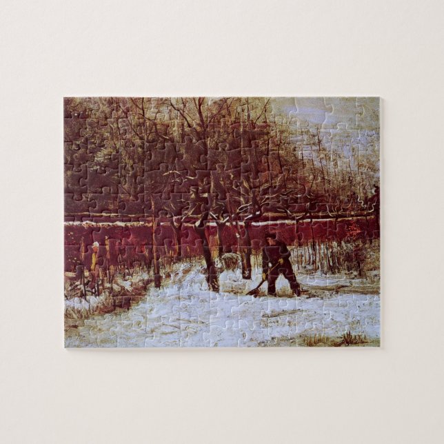 Puzzle Le jardin du presbytère à Nuenen par Vincent van G (Horizontal)