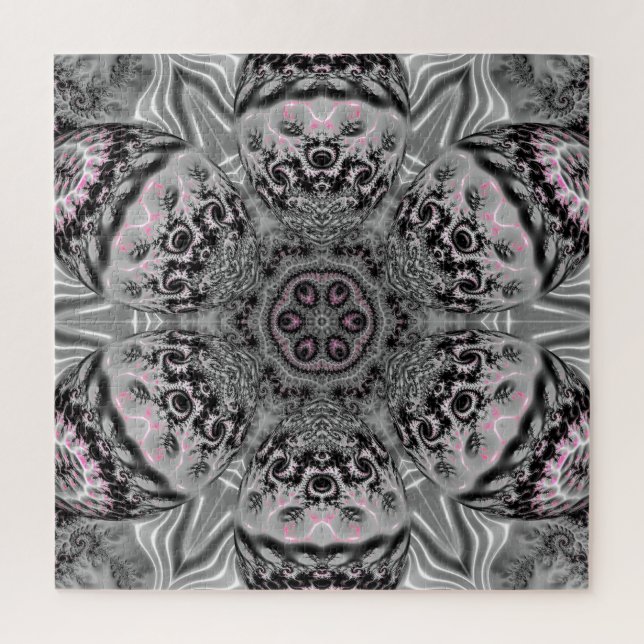 Puzzle Le Jardin Fractal Argenté (Vertical)