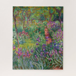 Puzzle Le Jardin Iris De Giverny By Claude Monet