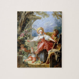 Puzzle Le jeu de l'Homme Aveugle de Jean-Honoré Fragonard