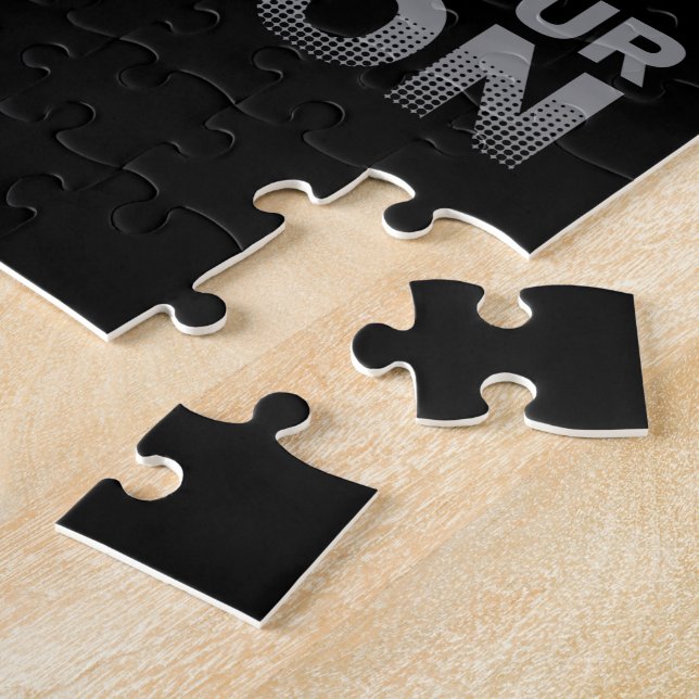 Puzzle Le jeu d'échecs choisissent votre arme (Côté)