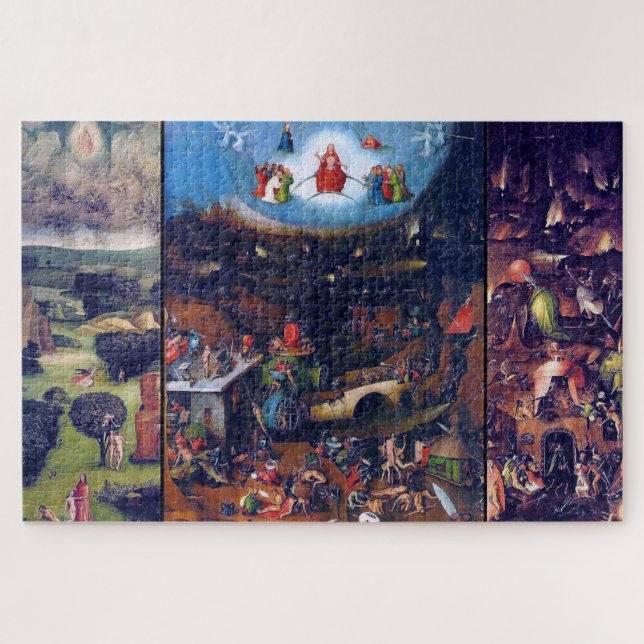 Puzzle Le jugement Dernier, Bosch (Horizontal)