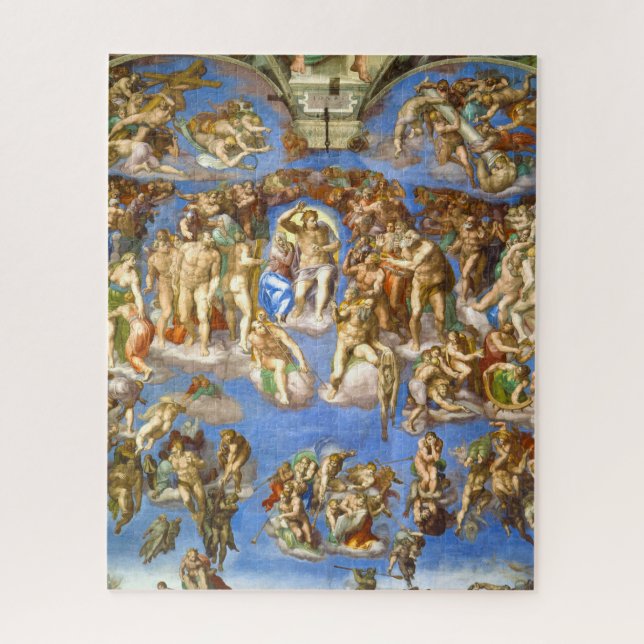 Puzzle Le jugement Dernier, Chapelle Sixtine par Michel-A (Vertical)