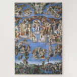 Puzzle Le jugement Dernier - Chef-d'oeuvre de Michel-Ange<br><div class="desc">Immergez-vous dans la grandeur de l'art de la Renaissance avec ce puzzle étonnant mettant en vedette Le jugement Dernier de Michel-Ange. Peint entre 1536 et 1541 sur le mur d'autel de la Chapelle Sixtine, ce chef-d'oeuvre capture les thèmes dramatiques du jugement divin et de la destinée éternelle. Avec des détails...</div>