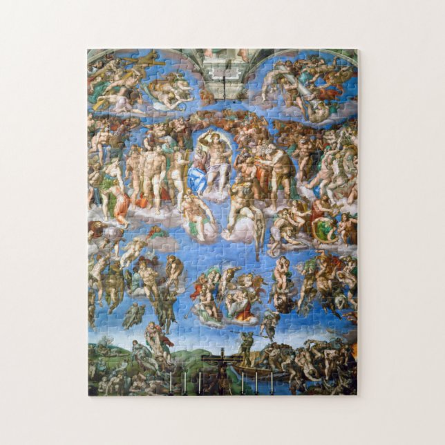 Puzzle Le jugement Dernier, Michel-Ange, 1536-1541 (Vertical)