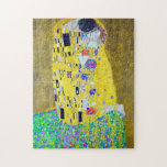 Puzzle Le Kiss, Gustav Klimt<br><div class="desc">Gustav Klimt (14 juillet 1862 - 6 février 1918) était un peintre symboliste autrichien et l'un des membres les plus importants du mouvement de sécession de Vienne. Klimt est réputé pour ses peintures, ses peintures murales, ses croquis et autres objets d'art. En plus de ses oeuvres figuratives, qui comprennent des...</div>