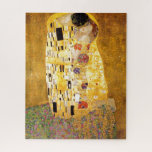 Puzzle Le Kiss Gustav Klimt Peinture Art Vintage Vieux<br><div class="desc">Peintre autrichien impérial Gustav Klimt,  chef-d'oeuvre : La peinture de Kiss</div>