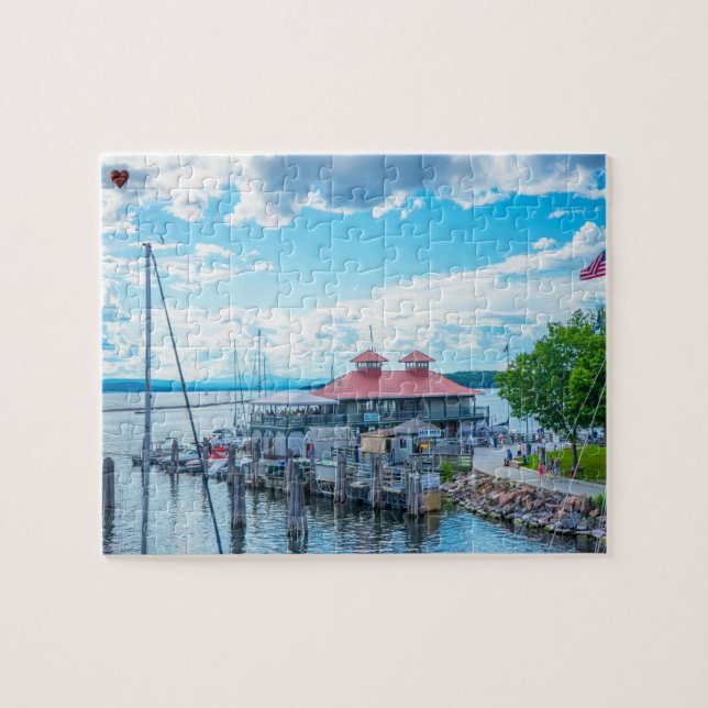 Puzzle Le lac Champlain Vermont (Horizontal)