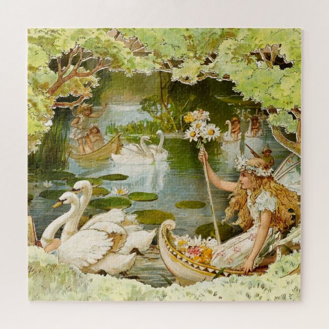 Puzzle « Le lac des fées » par E S Hardy (Horizontal)