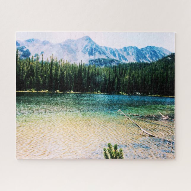 Puzzle Le lac Rocky Mountain (Horizontal)