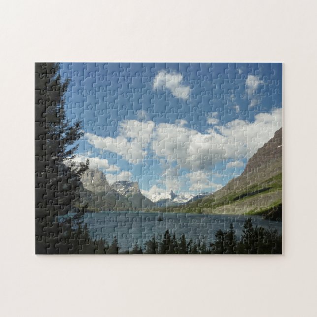 Puzzle Le lac Saint Mary II du parc national des Glaciers (Horizontal)