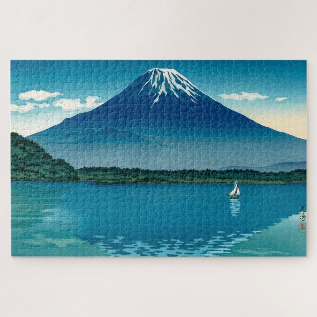 Puzzle Le lac Shoji par Tsuchiya Koitsu (Horizontal)