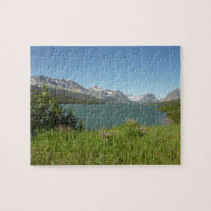 Puzzle Le lac Swiftcurrent du parc national des Glaciers