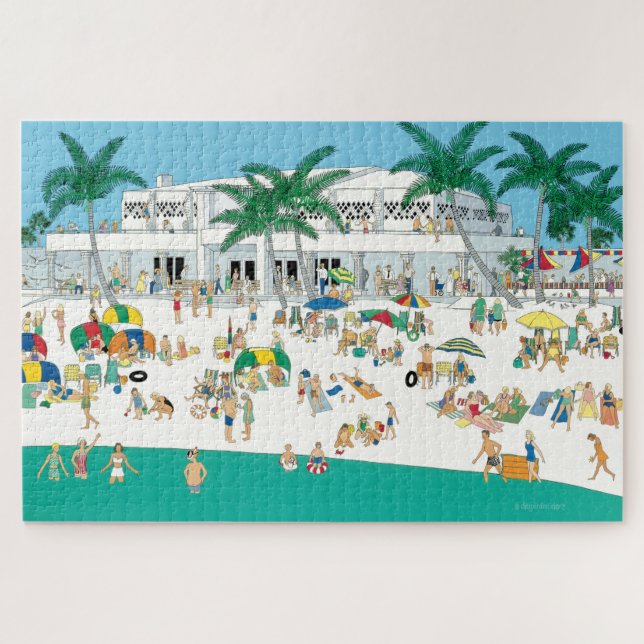 Puzzle Le Lido Beach 20x30 (Horizontal)