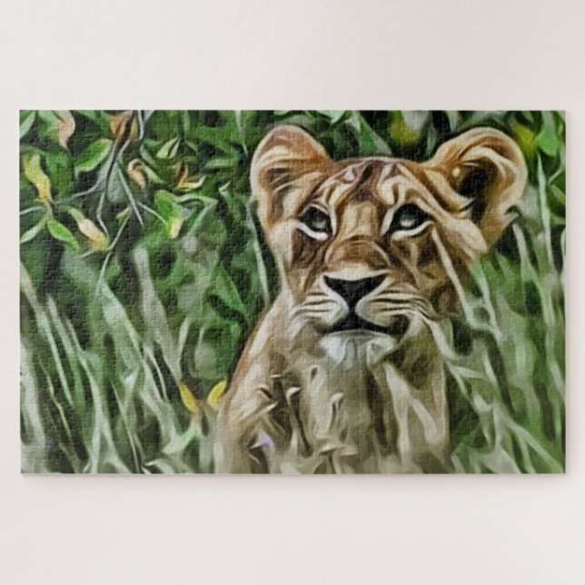 Puzzle Le Lion Cub (Horizontal)