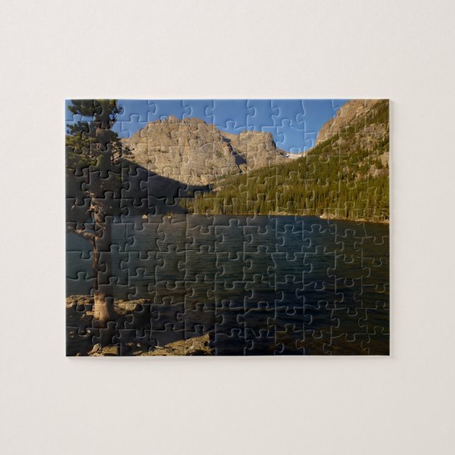Puzzle Le Loch au Parc national des Rocheuses (Horizontal)