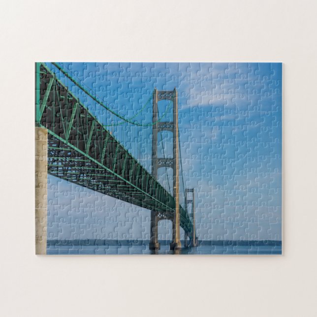 Puzzle Le long du pont de Mackinac (Horizontal)