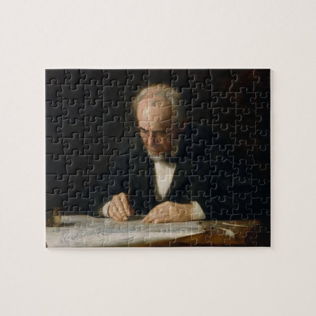 Puzzle Le Maître d'écriture par Thomas Eakins (Horizontal)