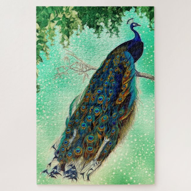 Puzzle Le Majestic Peacock (Vertical)