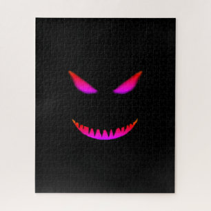 Puzzle Le Mal Face Difficile Difficulté Rose Noir