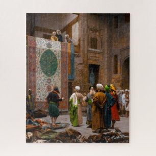 Puzzle Le marchand de tapis Jean-Léon Gérôme