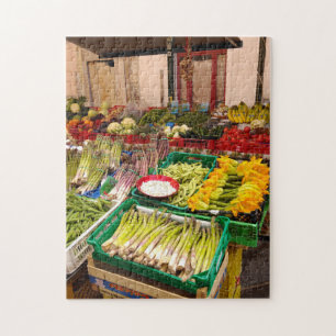 Puzzle Le marché italien des fruits et des veg