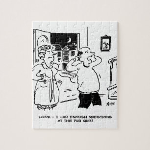 Puzzle Le mari ne veut pas remettre en question