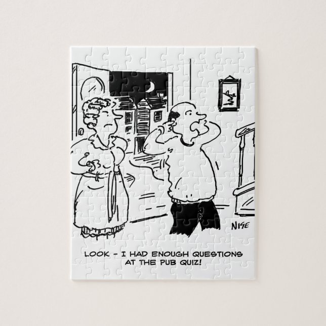 Puzzle Le mari ne veut pas remettre en question (Vertical)