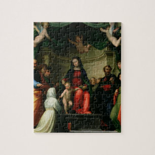 Puzzle Le mariage mystique de St Catherine de Sienne avec