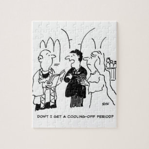 Puzzle Le marié veut une période de refroidissement