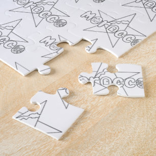 Puzzle Le Maroc est une tradition couronnée, les portes d