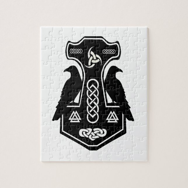Puzzle Le marteau de Pagan Celtic Norse Thor (Vertical)