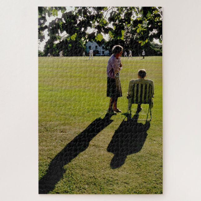 Puzzle Le Match Du Cricket. (Vertical)